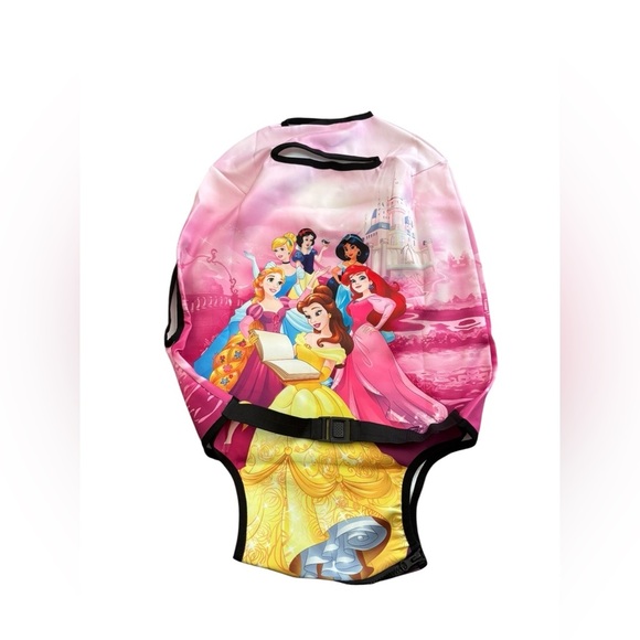 Disney Princesses Stretch Suitcase Cover For Kids Sz S 18-20” Carry On Travel - Picture 1 of 2